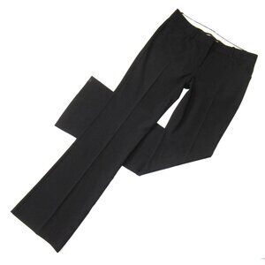 NWT THEORY Max C in Black Tailor Stretch Wool Trouser Pants 8 x 35 $240